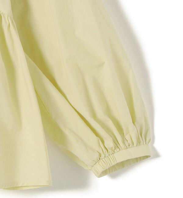 SHIPS for women「《予約》【WEB限定】〈手洗い可能〉ショルダー 刺繍 タック ブラウス」|シャツ・ブラウス|