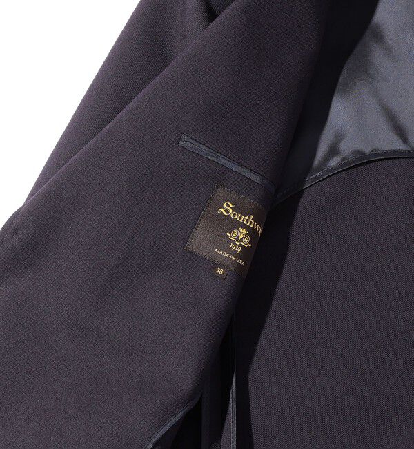 SHIPS「Southwick: CAMBRIDGE 5ドロップ ウール ネイビー ブレザー」|テーラードジャケット|