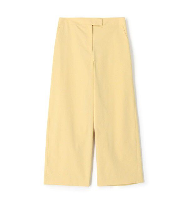 TOMORROWLAND collection「ドライツイル セミワイドクロップドパンツ」|その他|23 ライトイエロー
