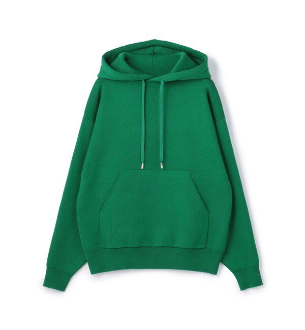 CABaN「CABaN コットンカシミヤ パーカ」|ニット・セーター|55 グリーン