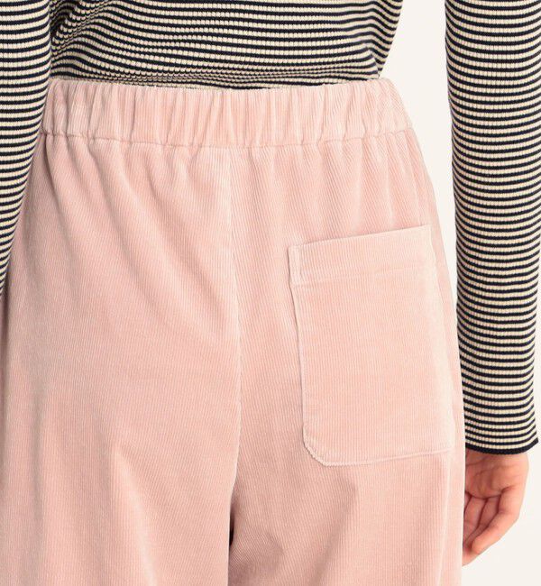 MACPHEE「ストレッチコーデュロイ イージーストレートパンツ」|その他|
