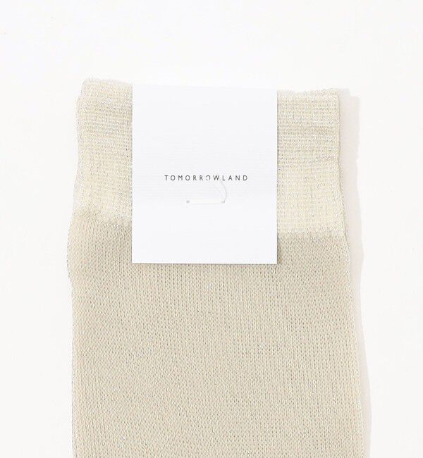 TOMORROWLAND GOODS「TOMORROWLAND ラメシアーソックス」|ソックス|