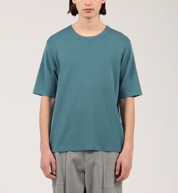 TOMORROWLAND MENS「TOMORROWLAND TRICOT シーアイランドコットン クルーネックプルオーバー」|ニット・セーター|