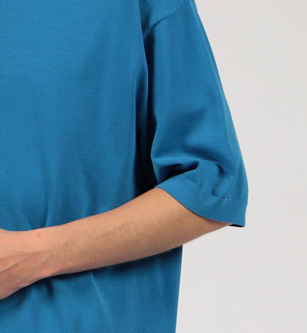 CABaN「コットン ポロニットプルオーバー」|ニット・セーター|