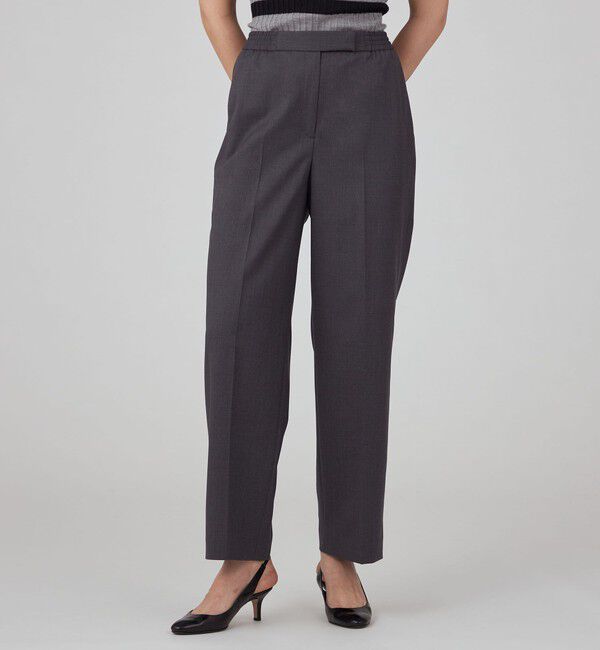 TOMORROWLAND collection「ファインウーステッドウール ストレートパンツ」|その他|