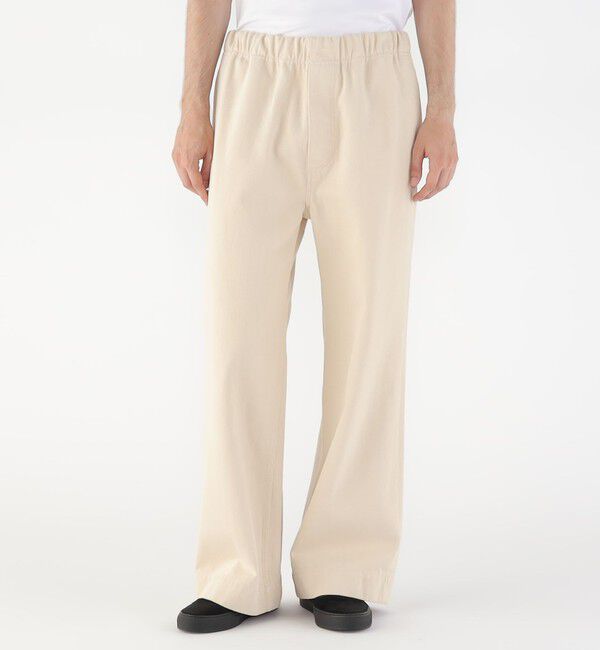 GALERIE VIE「シーアイランドカラーデニム　ワイドイージーパンツ」|チノ|