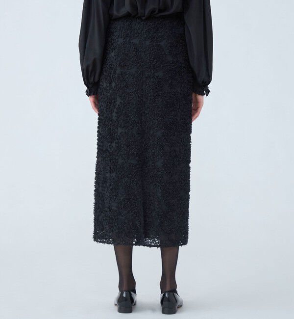 Ballsey「サークルフラワーチュール タイトスカート」|タイト|