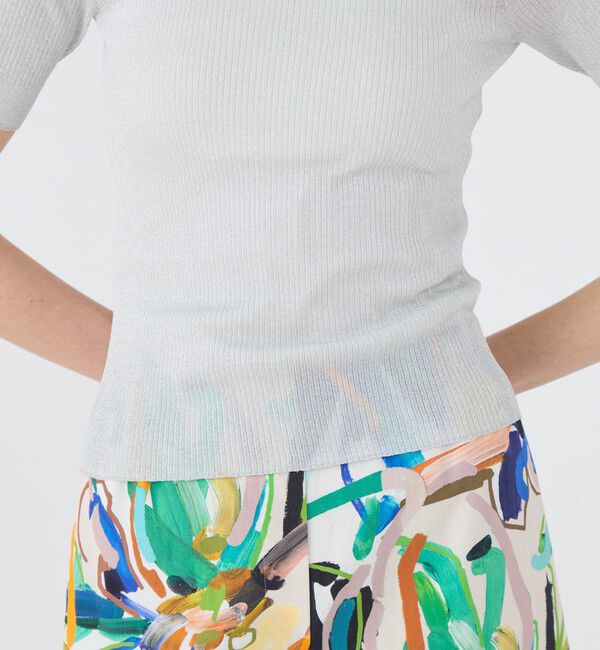 Ballsey「マーセライズドコットン クルーネックプルオーバー」|ニット・セーター|