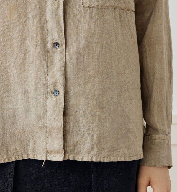JAMES PERSE「ライトウェイトリネン オーバーサイズドシャツ WKO3970」|シャツ・ブラウス|