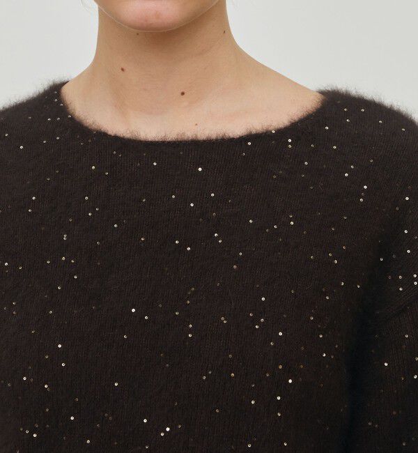 24AW✨未使用級✨DES PRES フォックスカシミヤクルーネックプルオーバー 24AW✨未使用級✨DES PRES フォックスカシミヤクルーネックプル