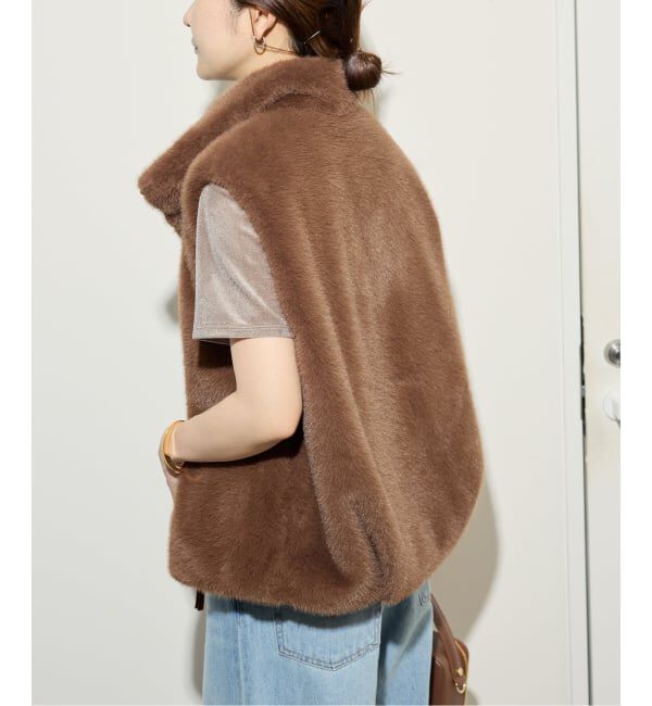 ミンクエコファーベスト（SLOBE IENA）｜ルミネのファッション通販