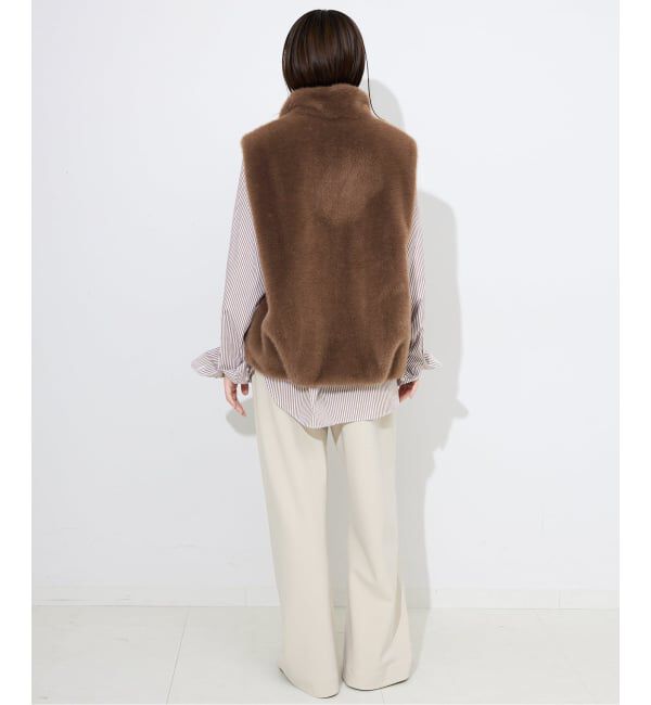 ミンクエコファーベスト（SLOBE IENA）｜ルミネのファッション通販