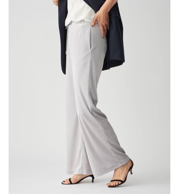 VERMEIL par iena「トリアセベロアパンツ」|その他|