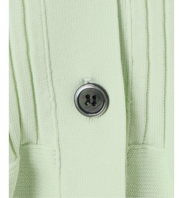 SLOBE IENA「Vネックペプラムカーディガン」|カーディガン|