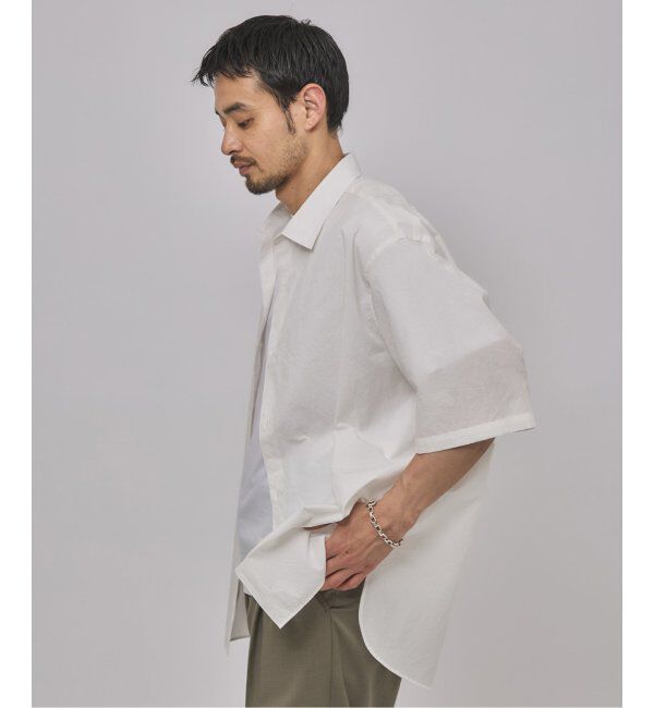 EDIFICE「ETS.MATERIAUX(マテリオ) フレンチワーク ショートスリーブシャツ」|シャツ・ブラウス|