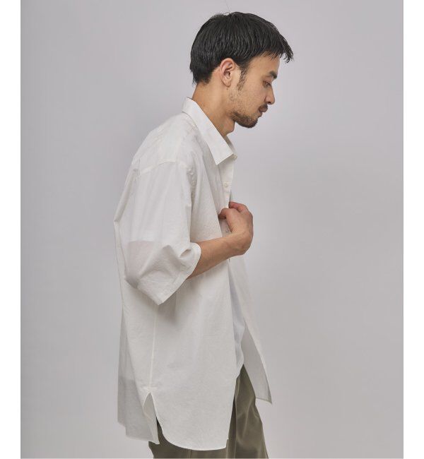 EDIFICE「ETS.MATERIAUX(マテリオ) フレンチワーク ショートスリーブシャツ」|シャツ・ブラウス|