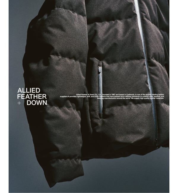 417 EDIFICE「ALLIED FEATHER+DOWN / アライド ダウンブルゾン」|ダウン|