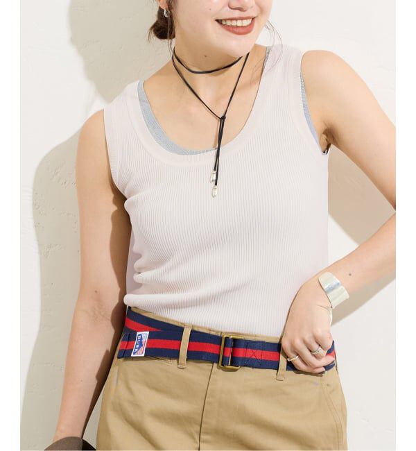 JOURNAL STANDARD「《追加4》Uネックニットタンク」|タンクトップ|