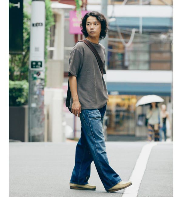 JOURNAL STANDARD relume「バックピケ シングルステッチ Tシャツ」|Tシャツ・カットソー|