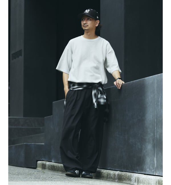 JOURNAL STANDARD relume「バックピケ シングルステッチ Tシャツ」|Tシャツ・カットソー|