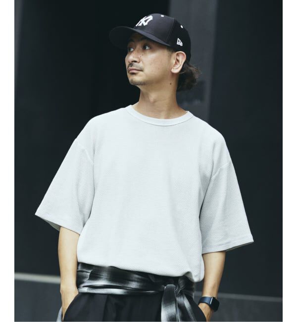 JOURNAL STANDARD relume「バックピケ シングルステッチ Tシャツ」|Tシャツ・カットソー|