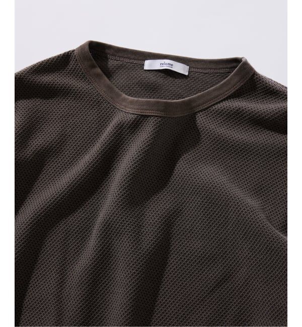 JOURNAL STANDARD relume「バックピケ シングルステッチ Tシャツ」|Tシャツ・カットソー|