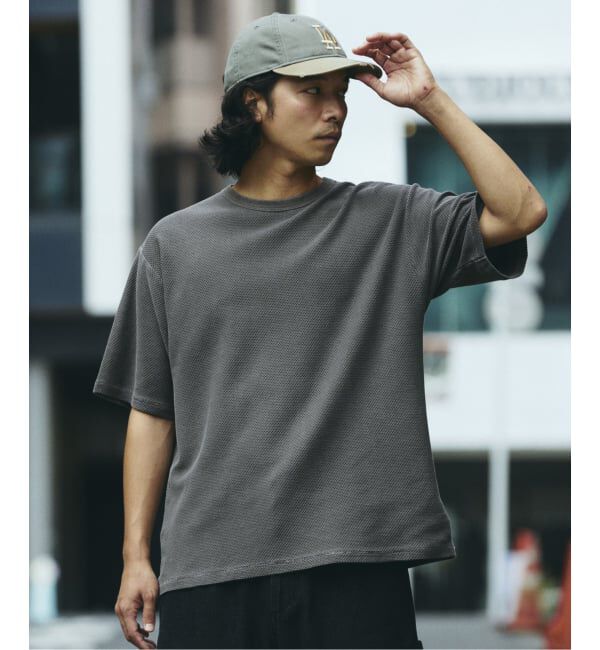 JOURNAL STANDARD relume「バックピケ シングルステッチ Tシャツ」|Tシャツ・カットソー|
