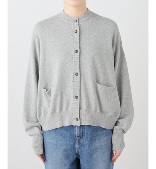 ハイツイストテンジク クルーネックカーディガン（journal standard