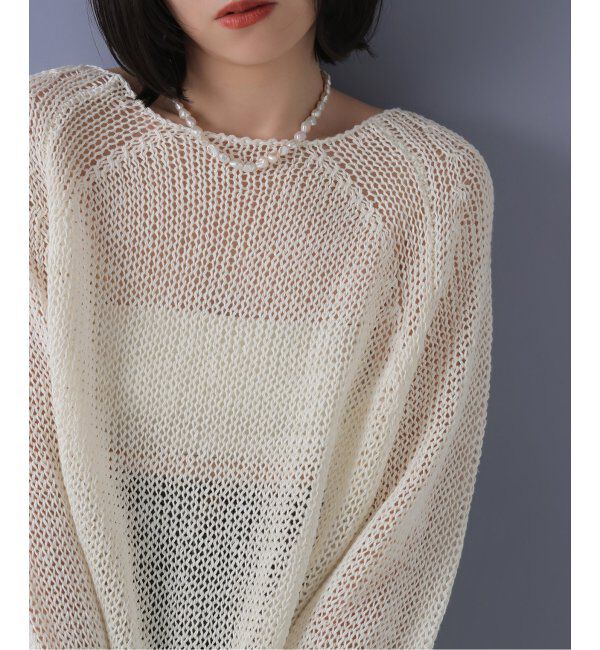 Lilas by Spick&Span「バロックパール40cmネックレス SV」|ネックレス|ホワイト