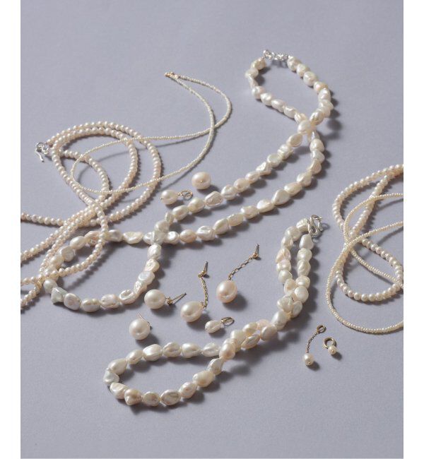 Lilas by Spick&Span「バロックパール40cmネックレス SV」|ネックレス|