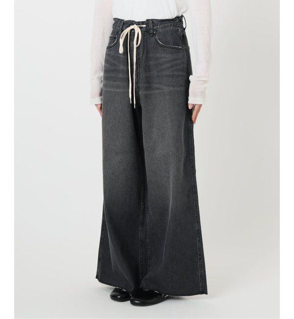 Spick and Span「5 1/2 SOFT DRAWSTRINGDENIM」|デニム|