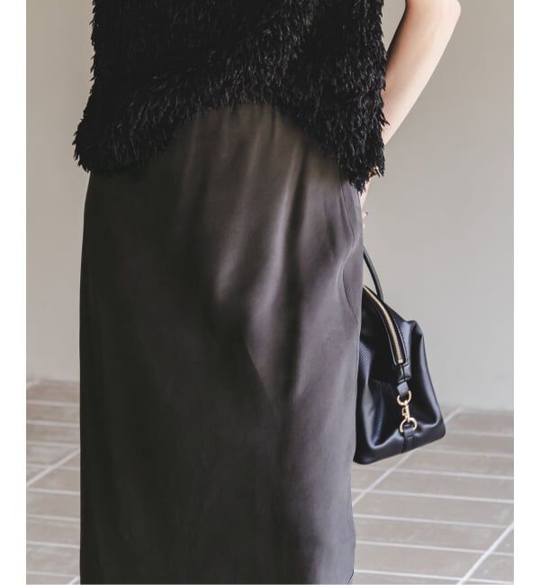 NOBLE「《追加3》キュプラナローAラインスカート」|スカート|