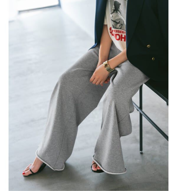 Spick and Span「《追加》スウェットルーズパンツ」|その他|