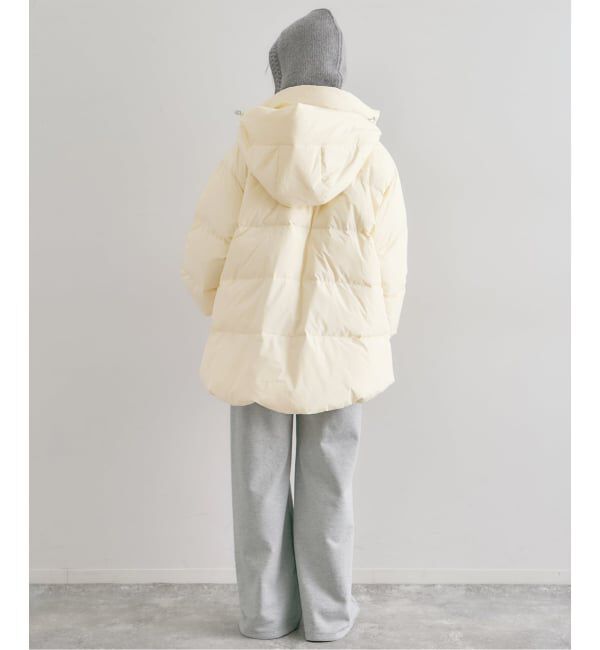 U by SPICK&SPAN「PUFFER NECK COCCOON DOWN」|ダウン|