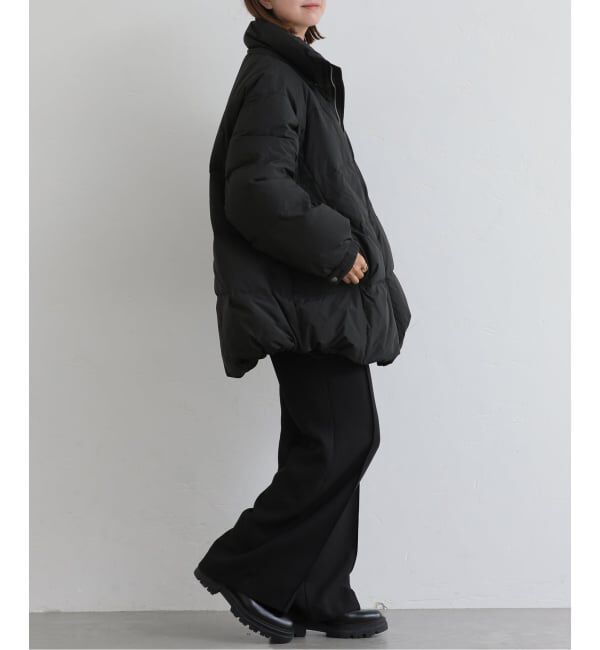 U by SPICK&SPAN「PUFFER NECK COCCOON DOWN」|ダウン|