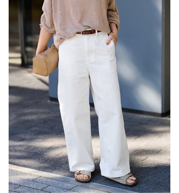 FRAMeWORK「≪予約≫チノパンツ」|チノ|ホワイト