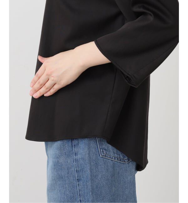 FRAMeWORK「キュプラナイロンプルオーバー」|シャツ・ブラウス|