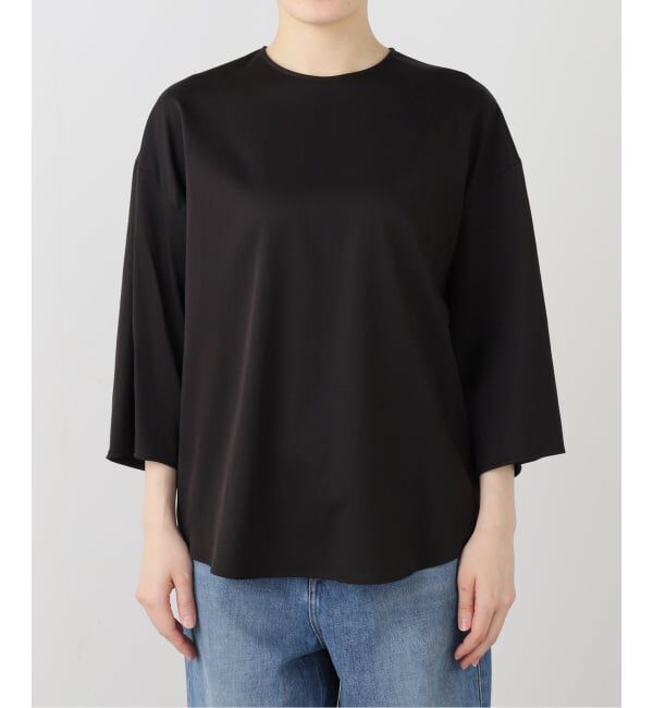 FRAMeWORK「キュプラナイロンプルオーバー」|シャツ・ブラウス|