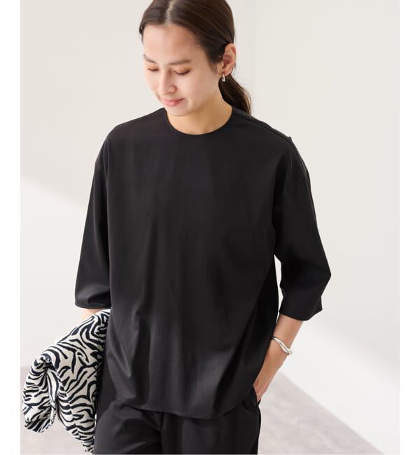 FRAMeWORK「キュプラナイロンプルオーバー」|シャツ・ブラウス|