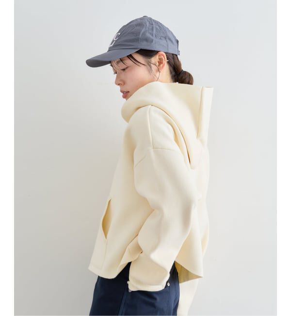 U by SPICK&SPAN「《予約》スウェットライクニットフーディー」|パーカー|