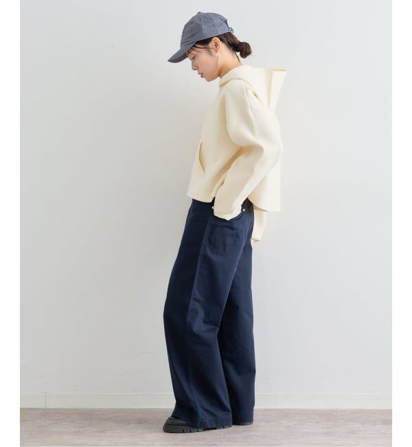 U by SPICK&SPAN「《予約》スウェットライクニットフーディー」|パーカー|