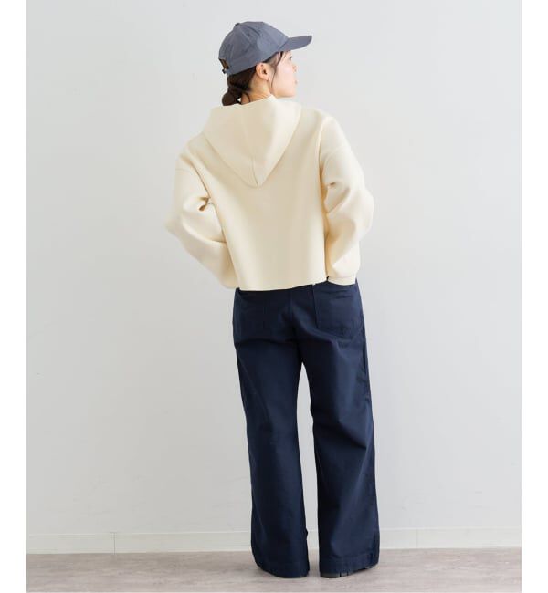 U by SPICK&SPAN「《予約》スウェットライクニットフーディー」|パーカー|