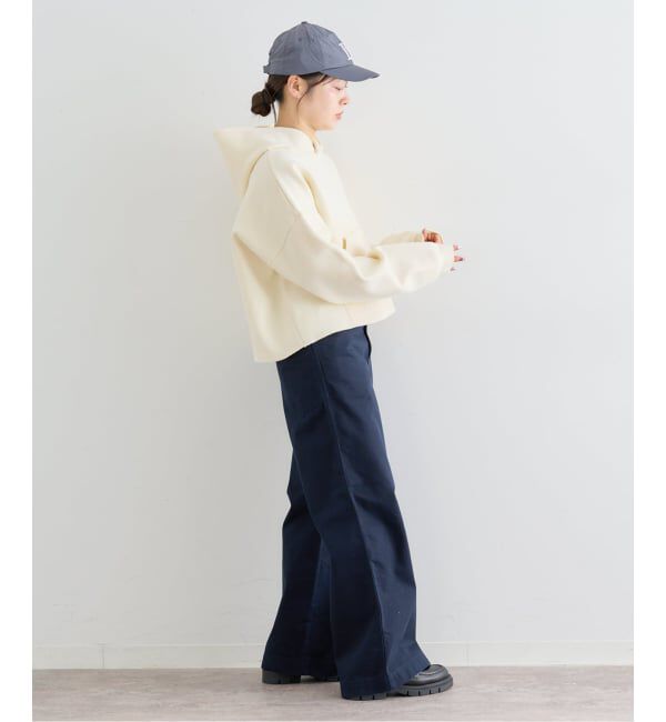 U by SPICK&SPAN「《予約》スウェットライクニットフーディー」|パーカー|