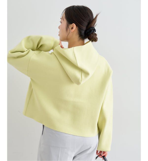 U by SPICK&SPAN「《予約》スウェットライクニットフーディー」|パーカー|