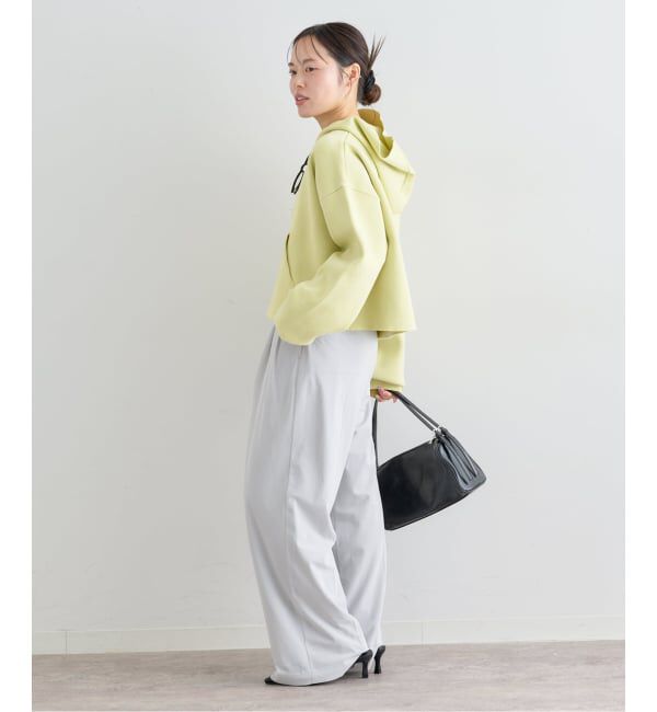 U by SPICK&SPAN「《予約》スウェットライクニットフーディー」|パーカー|