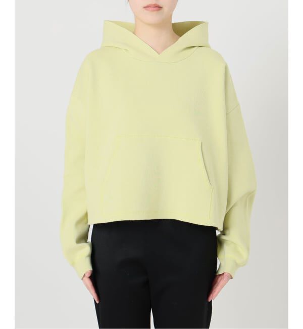 U by SPICK&SPAN「《予約》スウェットライクニットフーディー」|パーカー|