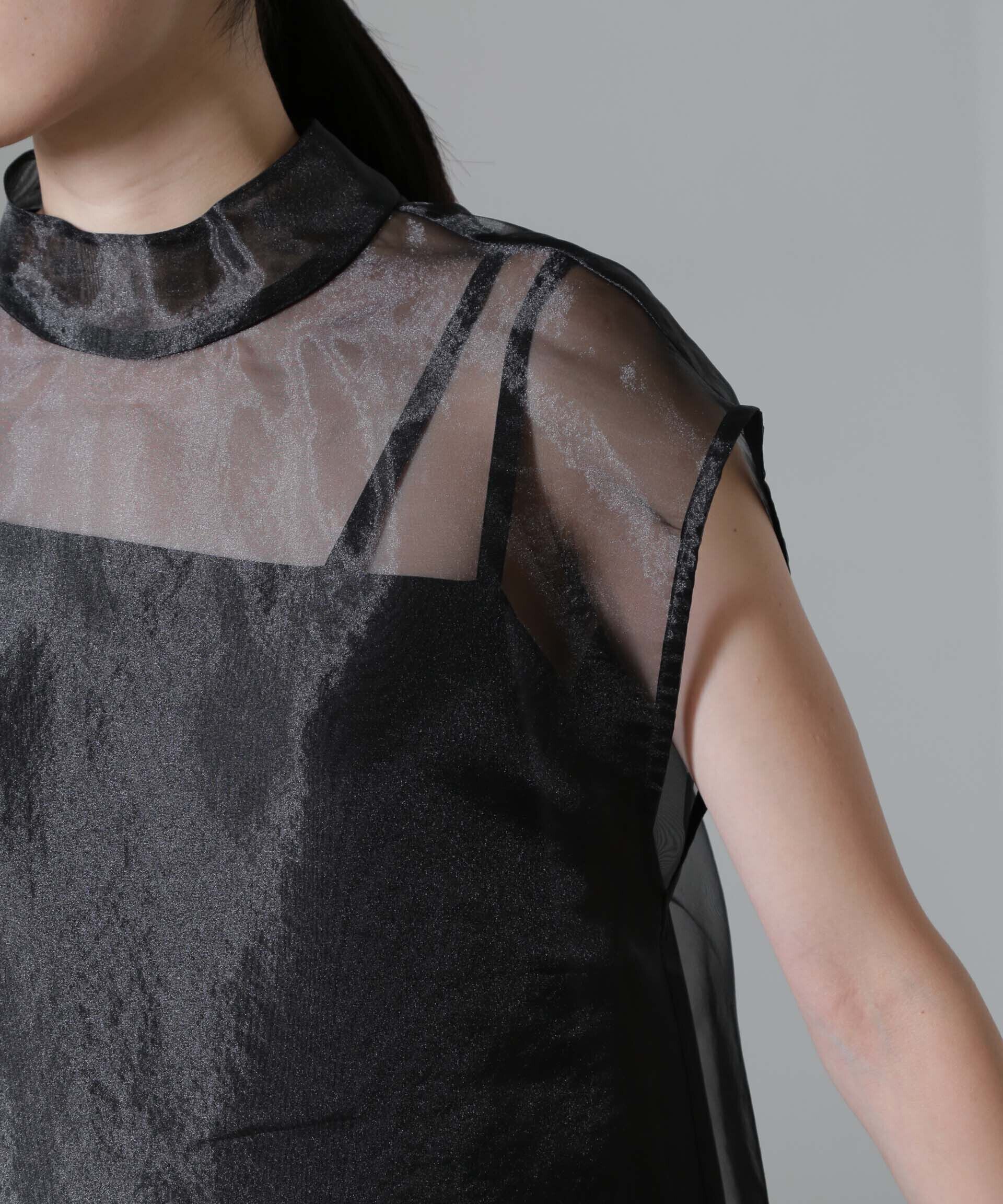 nano･universe「Kaene/アシメインナーオーガンジードレス」|ワンピース|