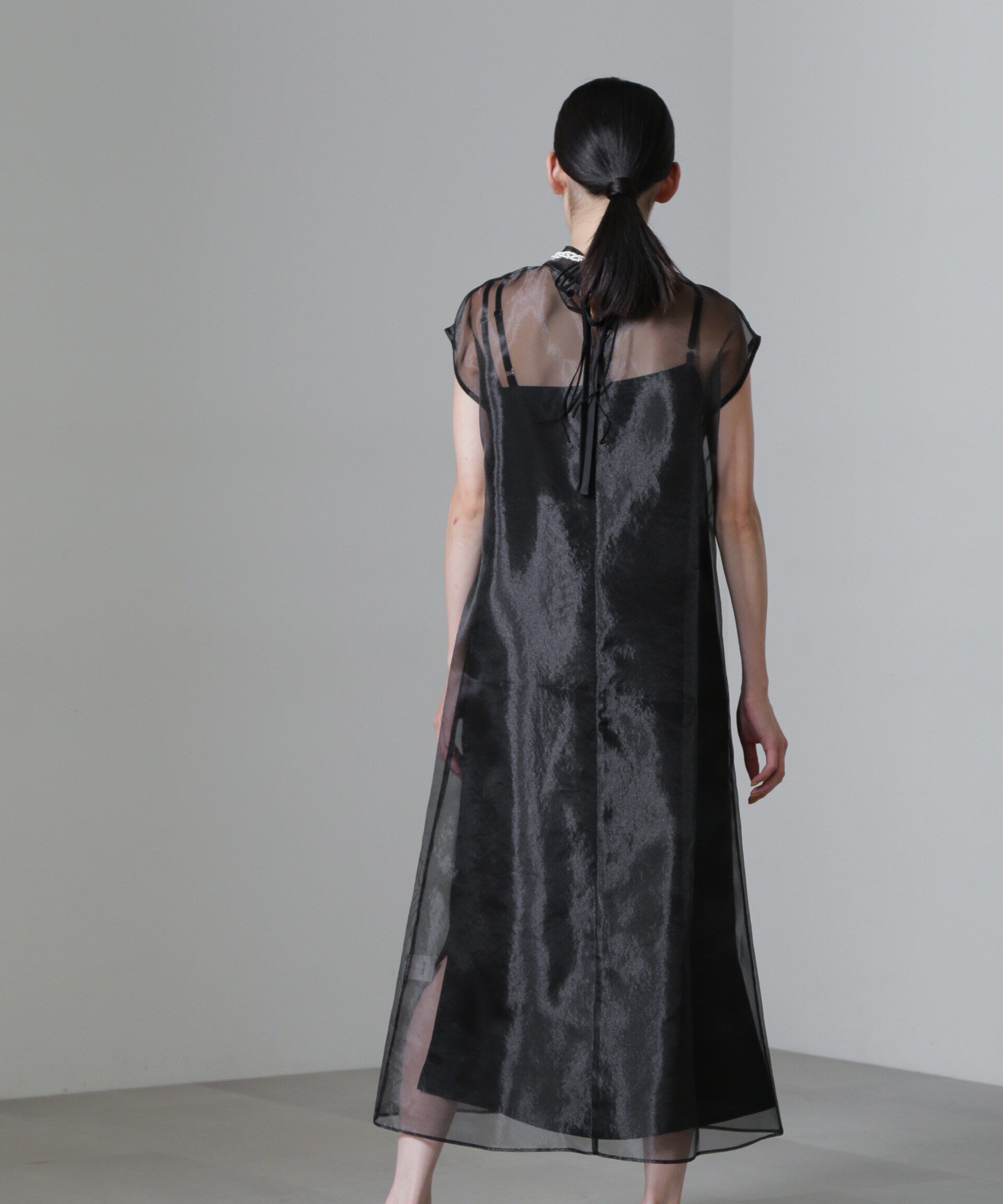 nano･universe「Kaene/アシメインナーオーガンジードレス」|ワンピース|