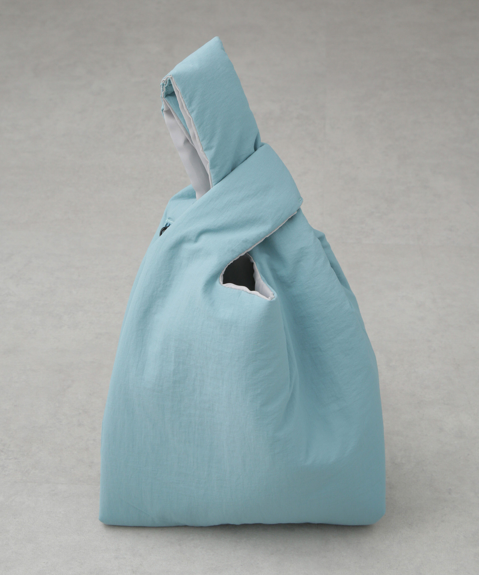 nano･universe「「NJ/CLUB」中綿マルシェバッグ」|ショルダー・メッセンジャー|ターコイズ