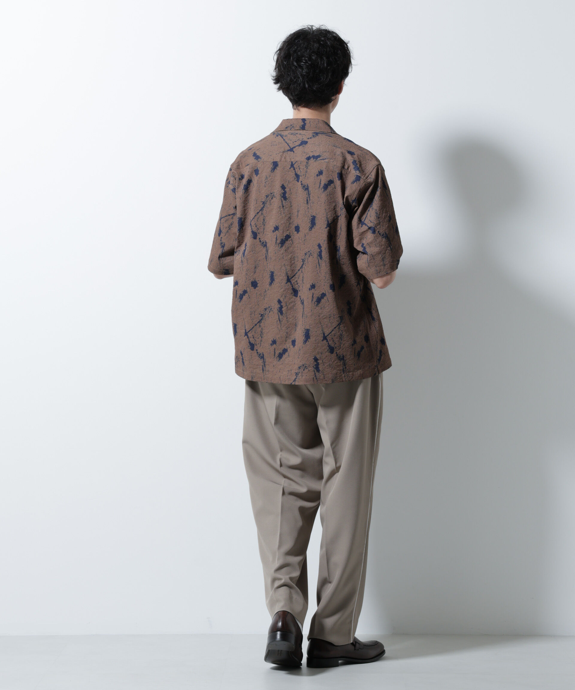 nano･universe「イージー側章スラックス」|チノ|